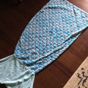 justice mermaid tail towel